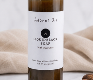 250ML LIQUID BLACK SOAP