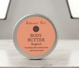 200ML BERGAMOT, OUD AND VANILLA SHEA BODY BUTTER